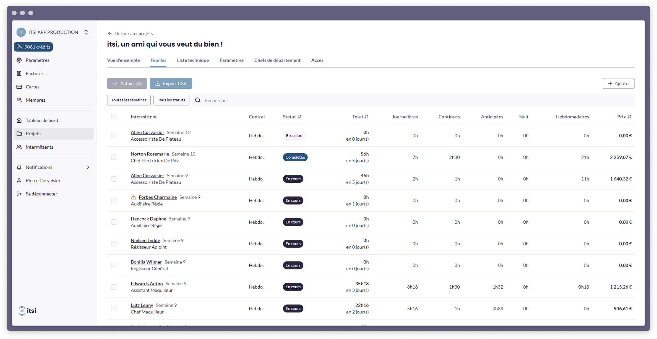 Mockup itsi sur Ipad